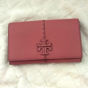Tory Burch clutch -missing detachable strap
